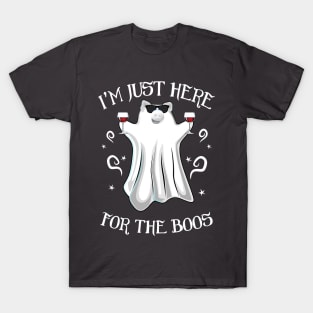 I's just here for the boob - Pig Design. T-Shirt